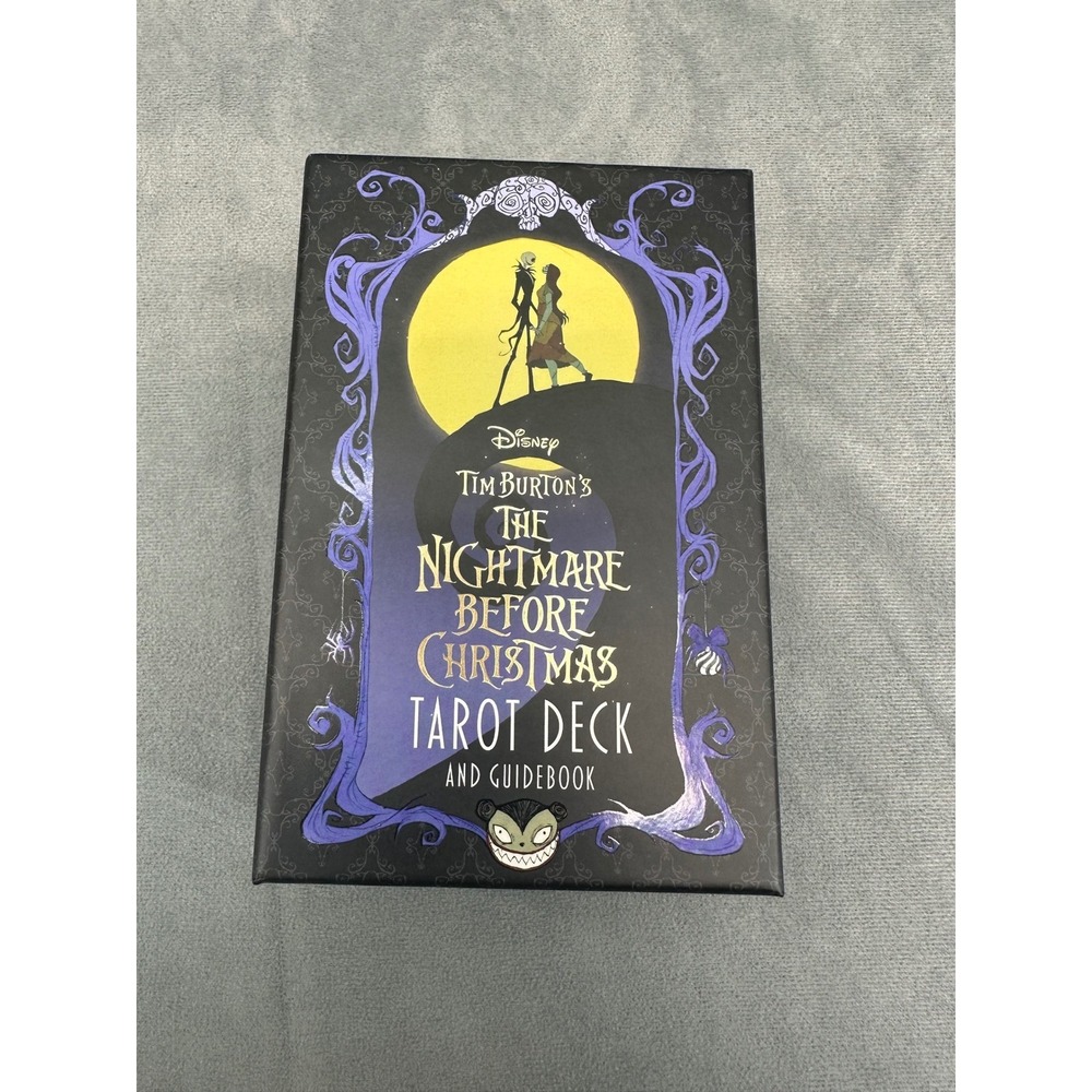 Disney Tim Burtons The Nightmare‎ Before Christmas Tarot Deck Guide Jack Sally